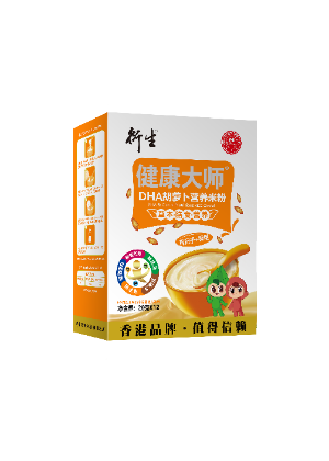 衍生健康大師DHA胡蘿卜營養米粉