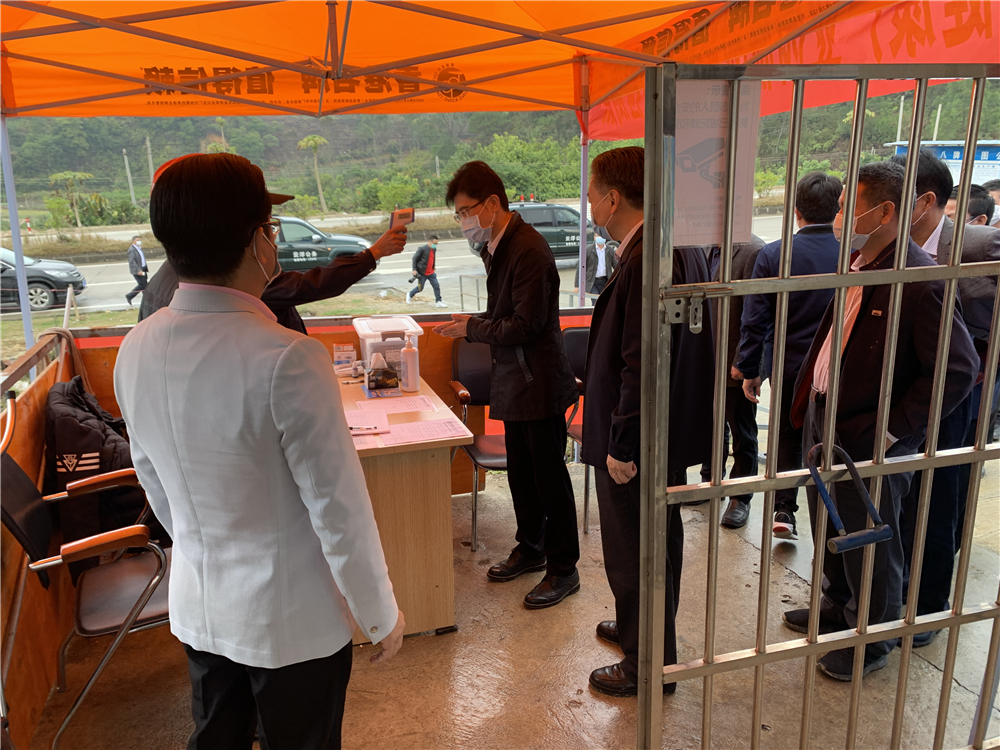 云浮市委副書記、市長王勝到衍生健康醫藥產業園檢查指導疫情防控工作