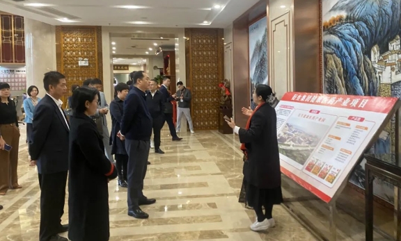 衍生動態丨中國人民對外友好協會楊萬明會長率工作組蒞臨衍生健康產業園參觀